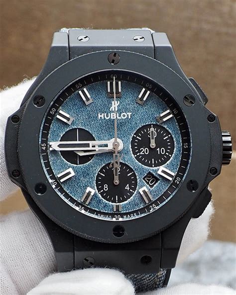 hublot big bang jeans|Hublot Big Bang Jeans 44mm Stainless Steel Limited REF..